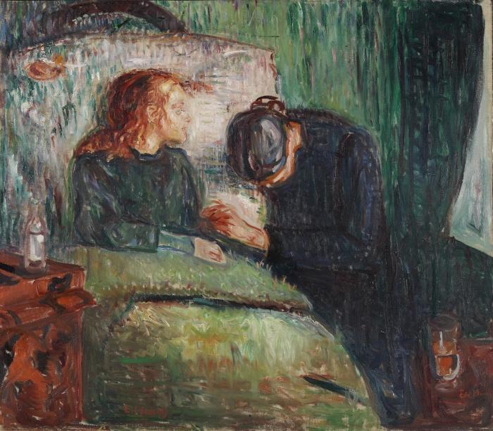 The Sick Child by Edvard Munch via Untwine Me