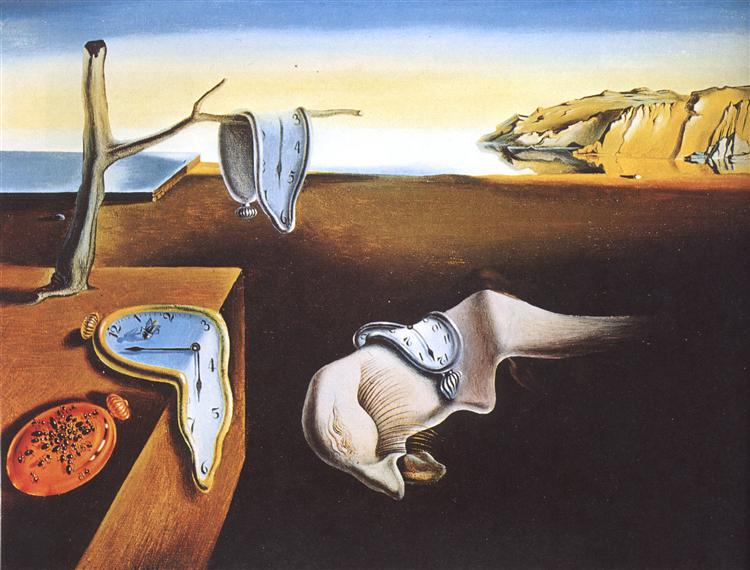 The Persistence of Memory by Salvador Dali via Untwine Me