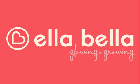 Ella Bella Maternity Canada logo Glowing and Growing