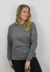 Ella Bella Maternity, Jaydon Nursing Hoodie