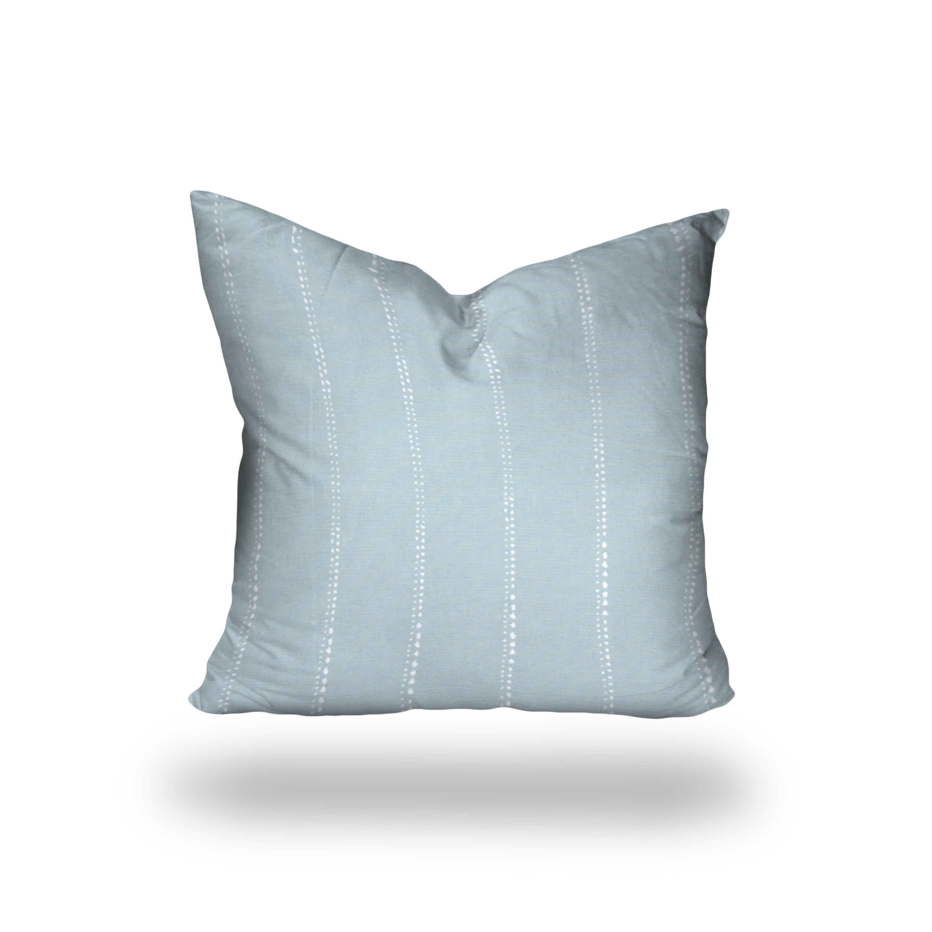 DRIZZLE Ocean Blue Indoor Pillows - Choose Your Size, Stuffing & Closure