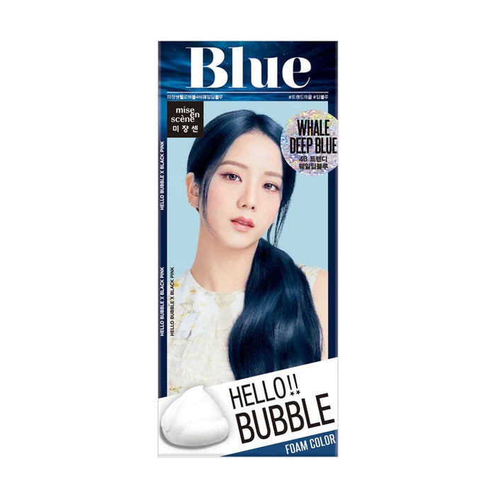 MISE EN SCÈNE - Hello Bubble x Blackpink Foam Color Hair Dye - Korea  Cosmetics BN