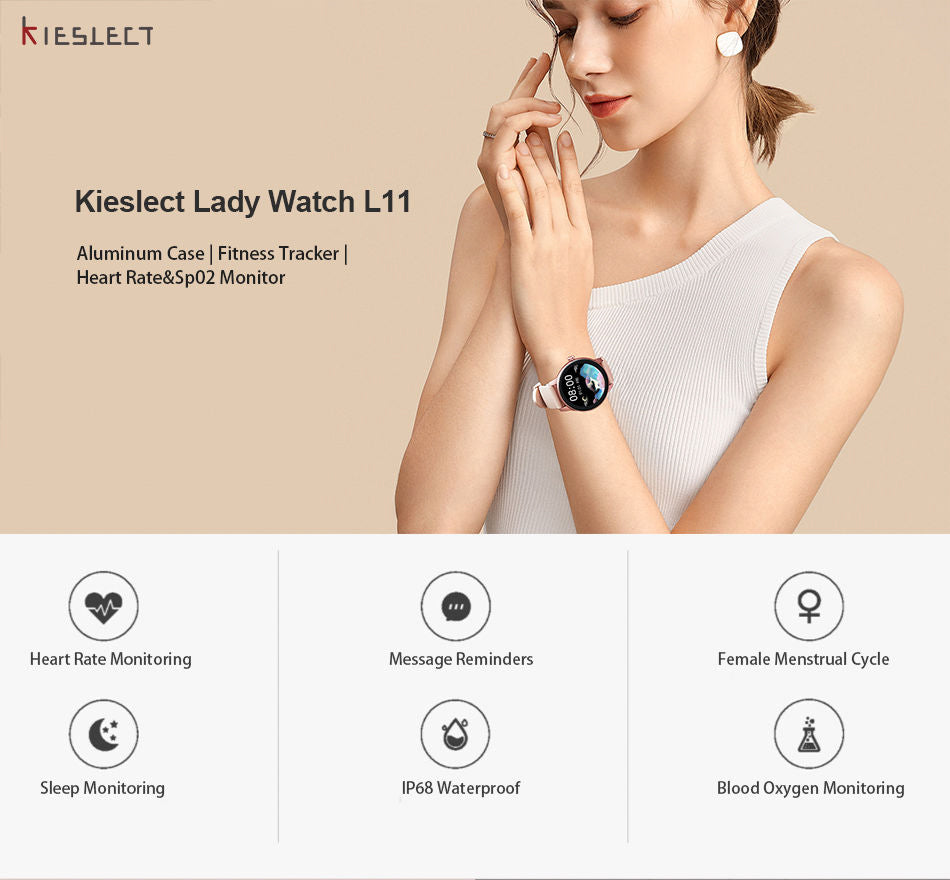 Smartwatch Xiaomi Kieslect Smartwatch L11 PRO oximetro – cbafederal