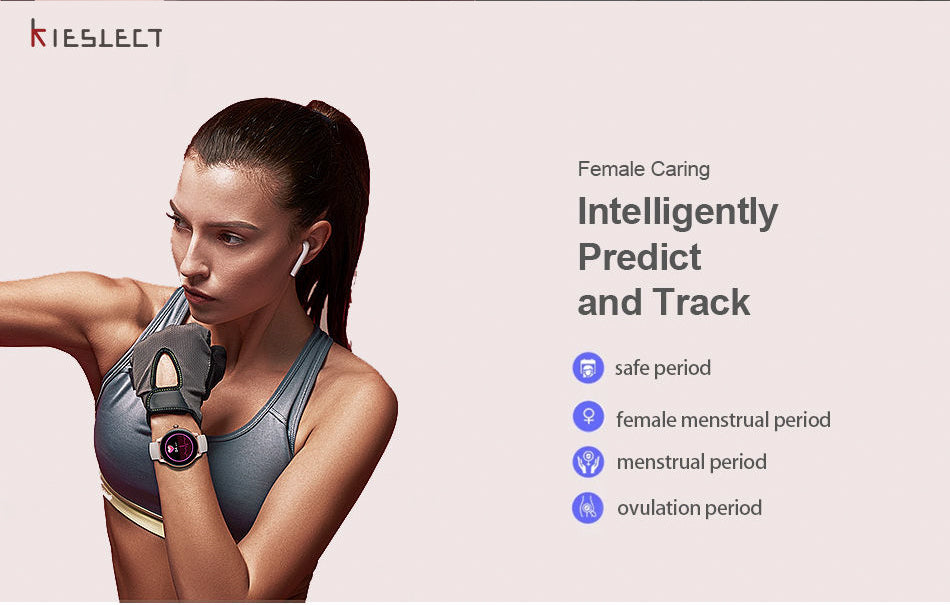 xiaomi Kieslet L11 Reloj Inteligente para Mujer, notificaciones de muñeca,  podómetro, Monitor de calorías, Modos Deportivos, Monitor de frecuencia  cardíaca del sueño y monitoreo de estrés : : Deportes y Aire  Libre