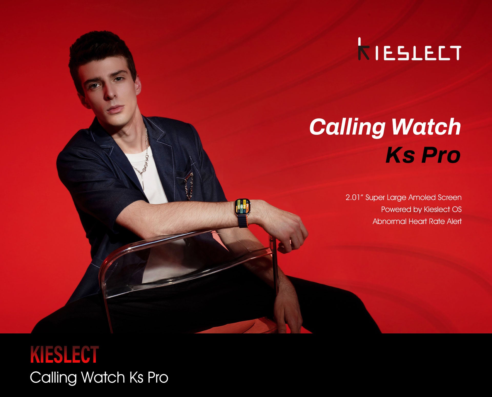 Kieslect Calling Watch Ks Pro - Fashion Smartwatch