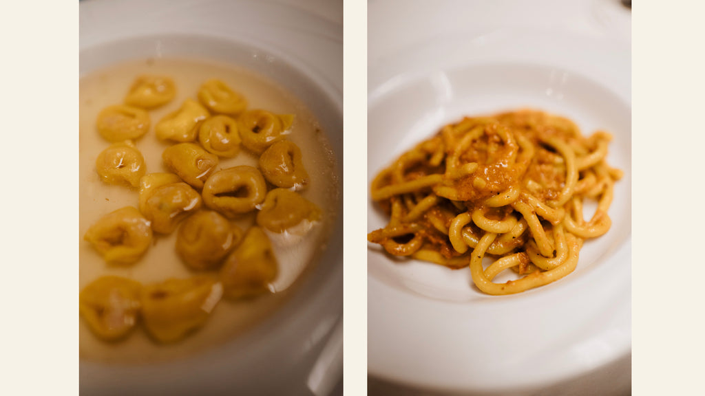 Tortellini Handmade Pasta from Da Cesari Bologna