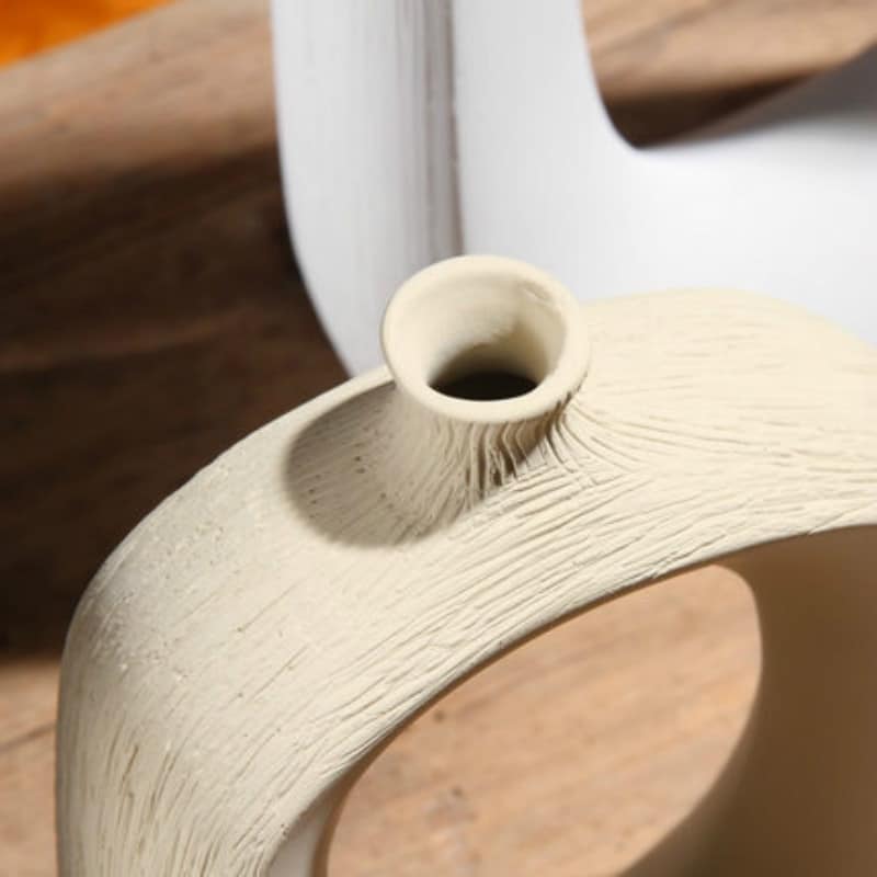 Large-format Scandinavian ceramic vase