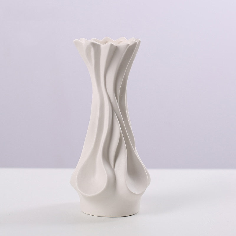 Original Nordic white vase