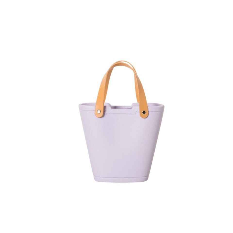 Modern colorful handbag vase