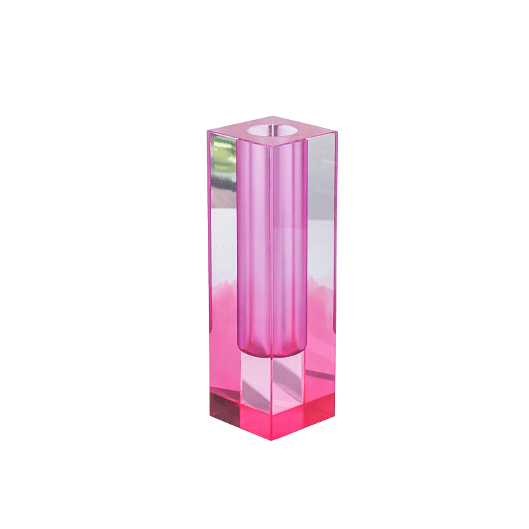 Neon colored square vase7