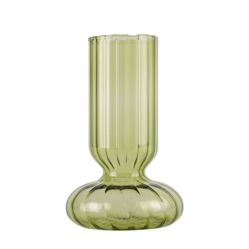 Retro Flared Glass Vase