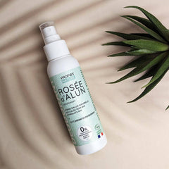 Alum organic deodorant spray