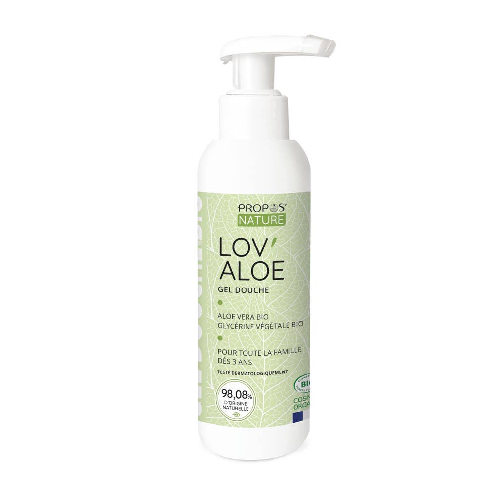 Lov'Aloe Organic Shower Gel - Aloe Vera - 200ml