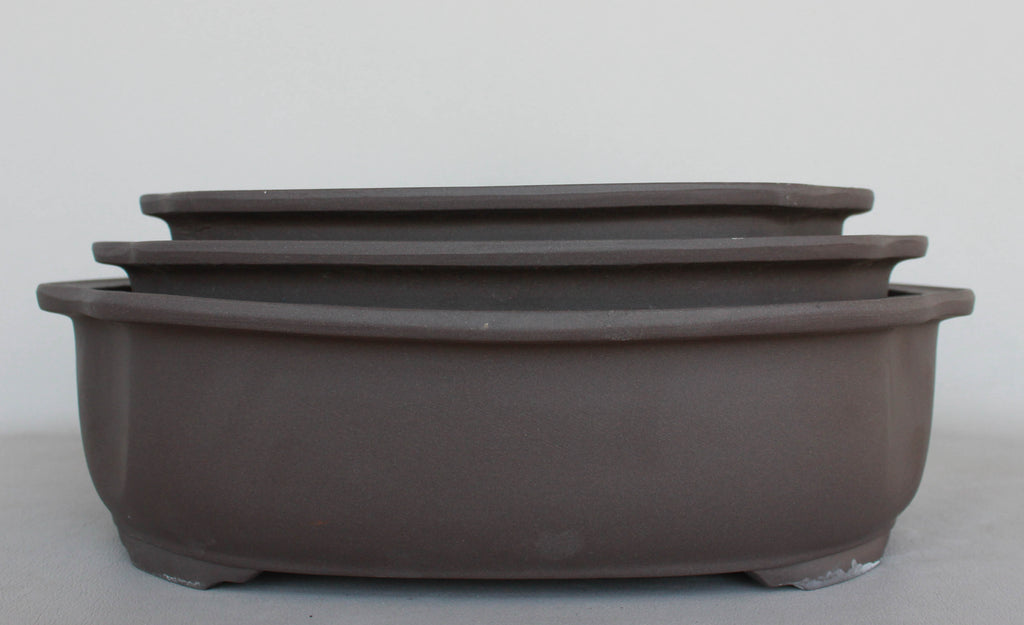 Japanese 29 14 Brown Clay Unglazed 12 25 L Oval  Ceramic 