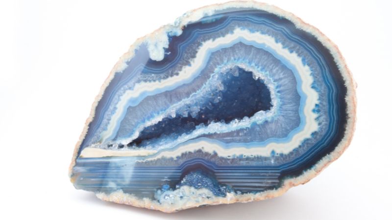 crystals for communication blue lace agate