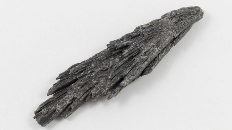 Black kyanite healing crystals