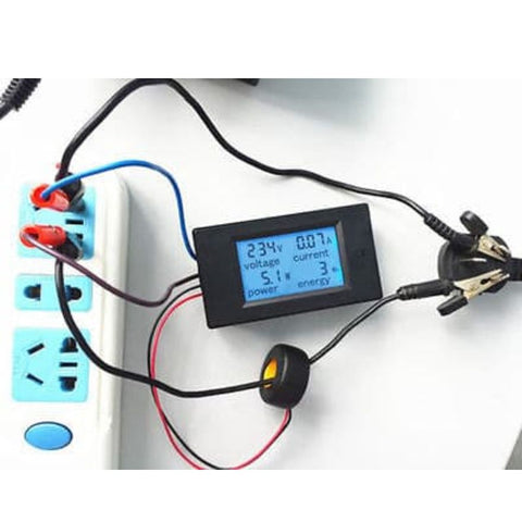 AC power meter — Voltage Current Power Energy Panel Meter