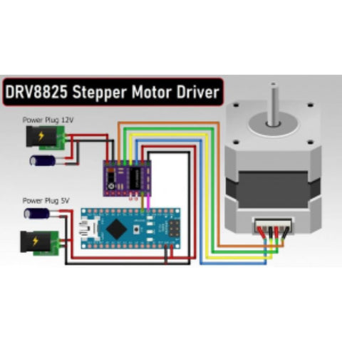 DRV8825 Stepper motor Driver module - 2A