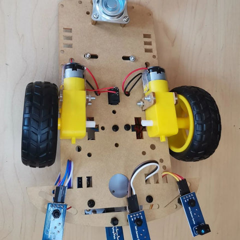 2WD Arduino DIY Robot Chassis and Electronic Kit