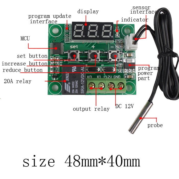 W1209 Temp Controller