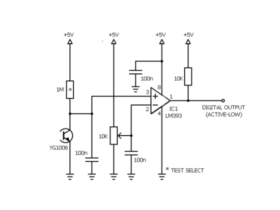 Flame sensor Diagram