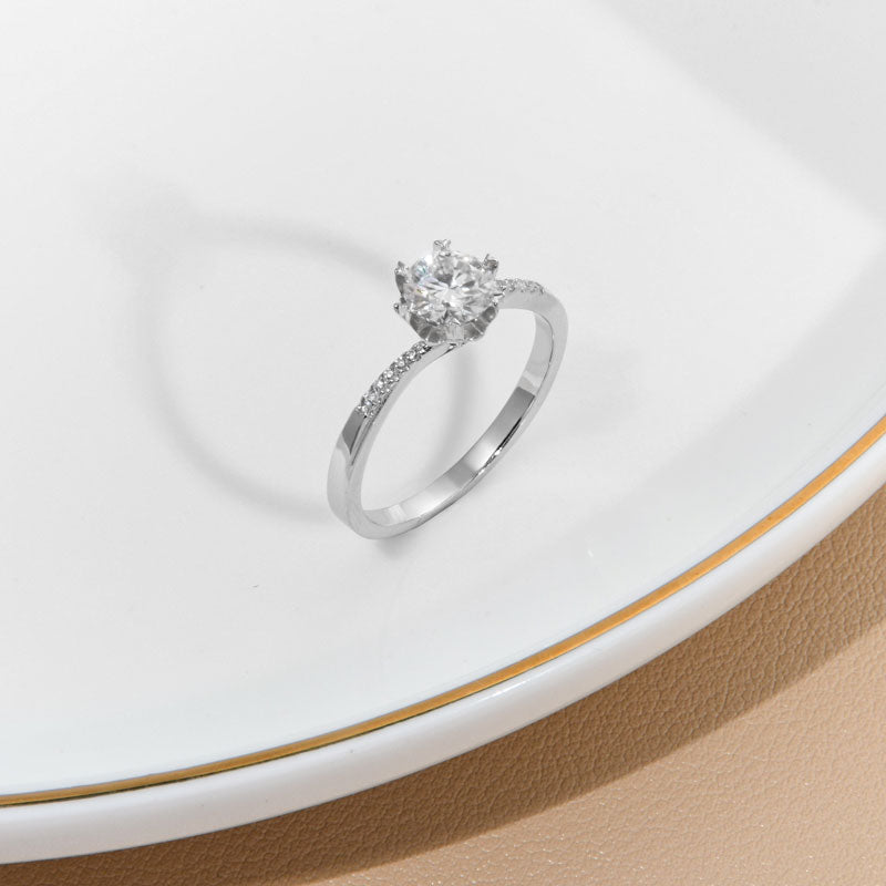 women moissanite rings