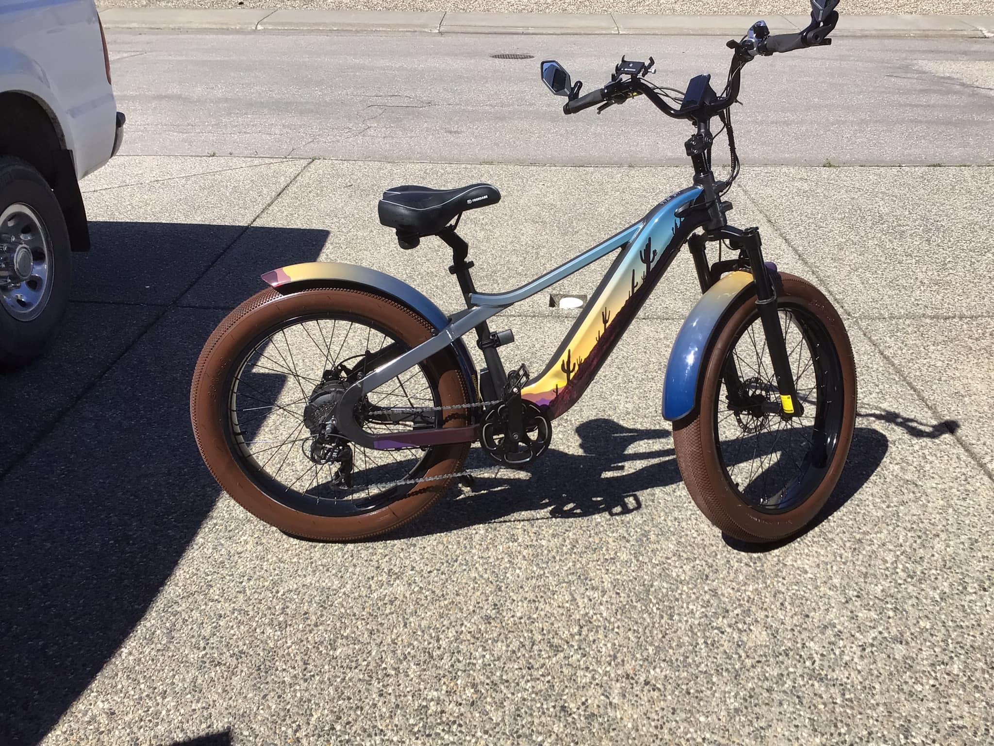 all terrain fat tire electric bike