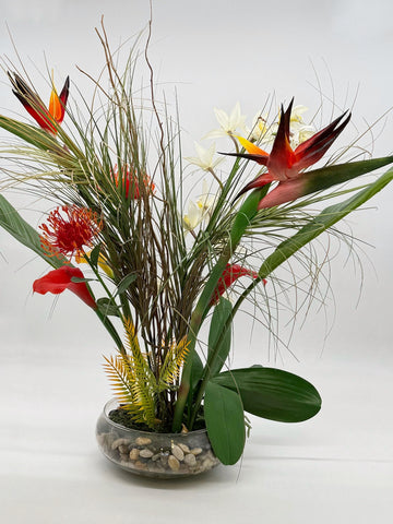 Birds of Paradise Tropical Arrangement