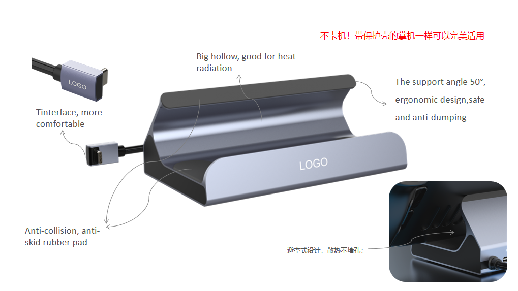 Nintendo steam deck docking station manufacturer