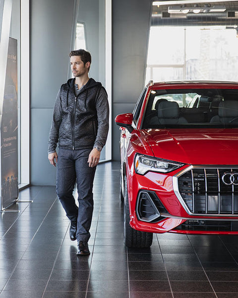 CJ Wilson at Audi Dealership in Fresno