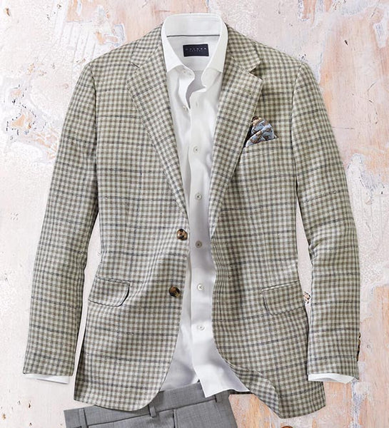 Patrick James District Check Sport Coat for  men