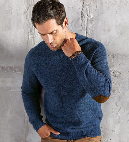 Patrick James model in Peter Millar sweater