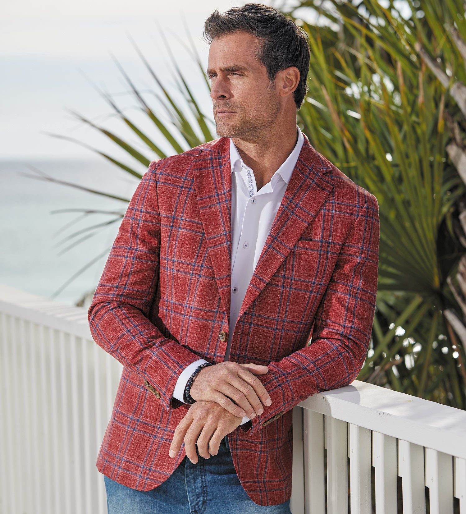 windowpane sport coat