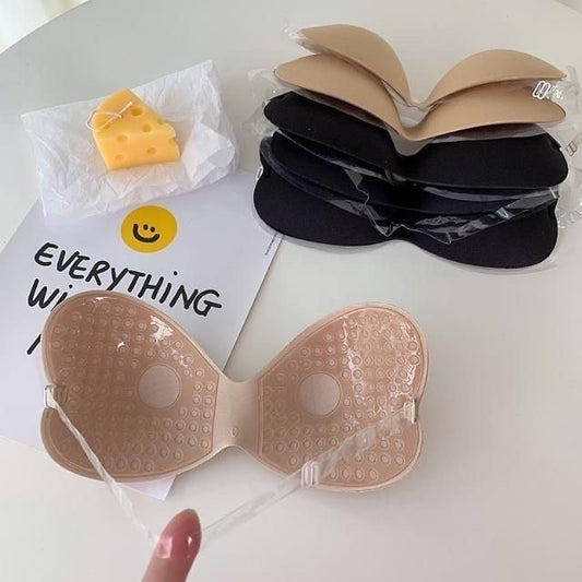 Sticky Bra Thicker Sponge Bra Pads Breast Push Up Enhancer Removeable  Adding Inserts Cups Invisible Lift