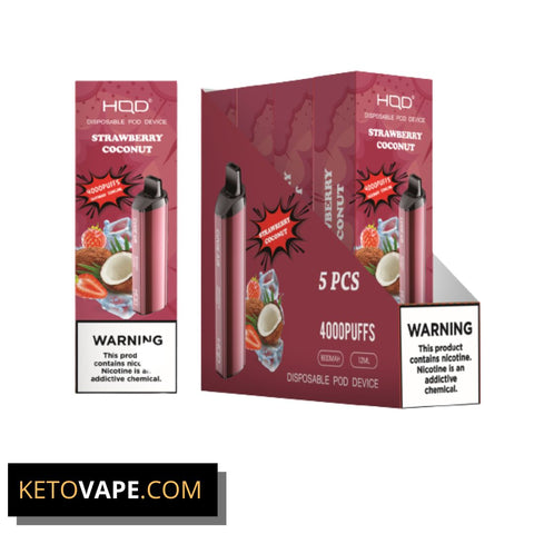 HQD Cuvie Air Strawberry Coconut