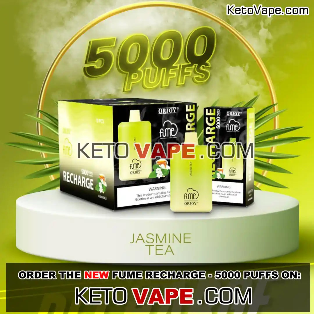 Fume Recharge - Jasmine Tea - 5000 Puffs Disposable Vape – ketovape