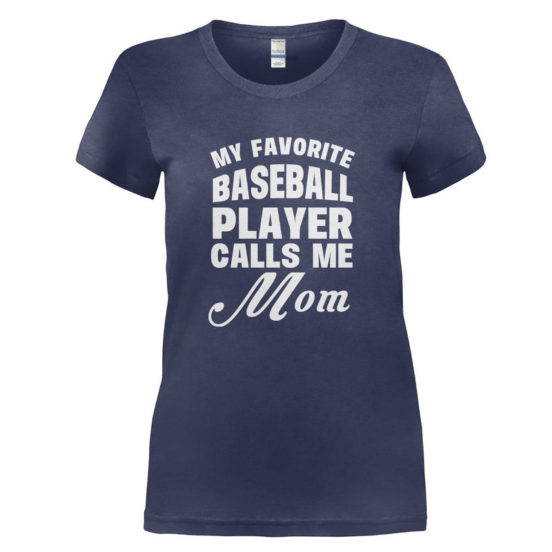 My Favorite Baseball Player Calls Me Mom T-Shirt & Hoodie - I Love Apparel
