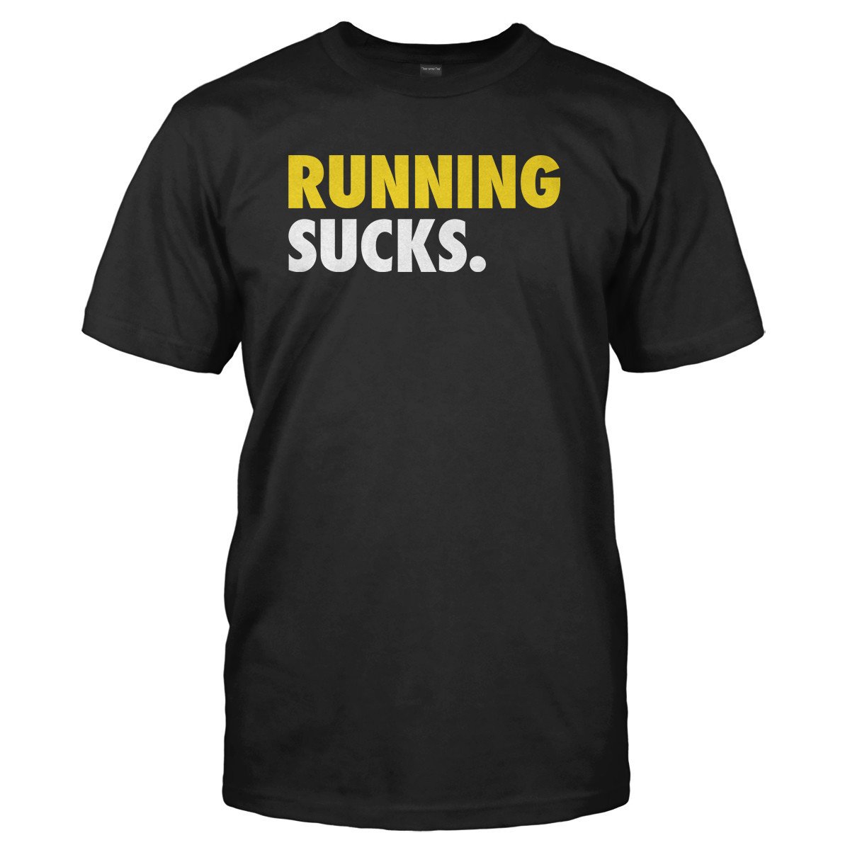 running sucks t shirt