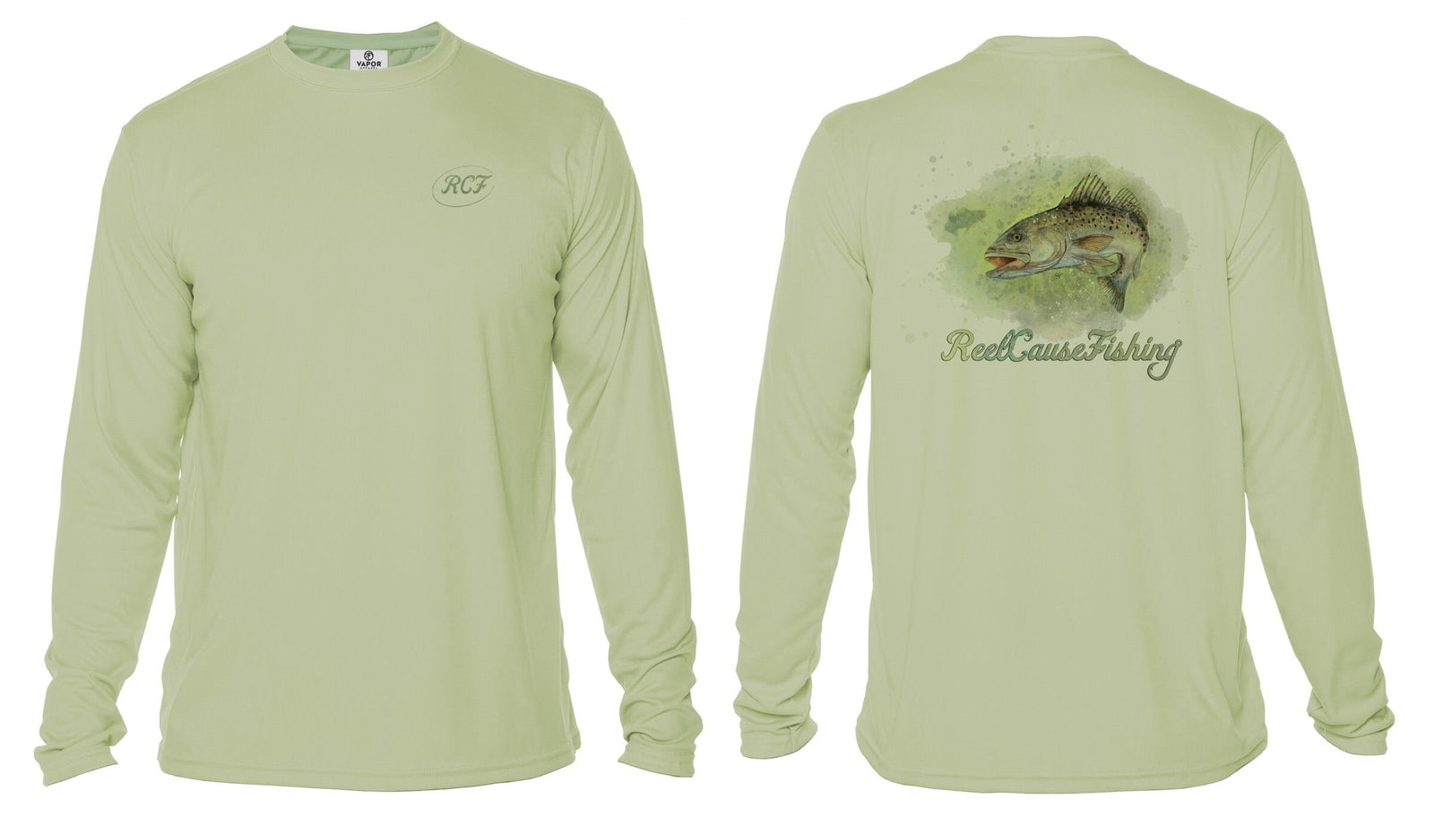 Original! Redfish Long Sleeve Performance T-Shirt - Reel Cause Fishing