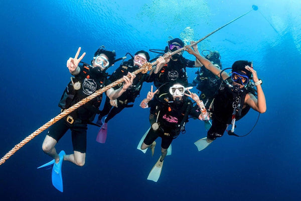 Koh Tao - PADI Open Water Étudiants plongeurs