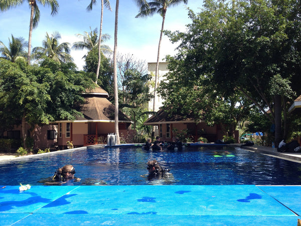 Coral Gran Divers on-site training pool