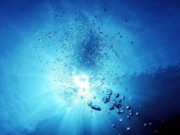 bulle sous-marine en plongée