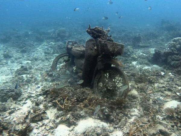 Unterwassermotorrad