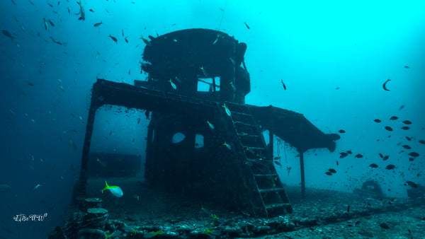 wreck diving, Koh Tao. Thailand