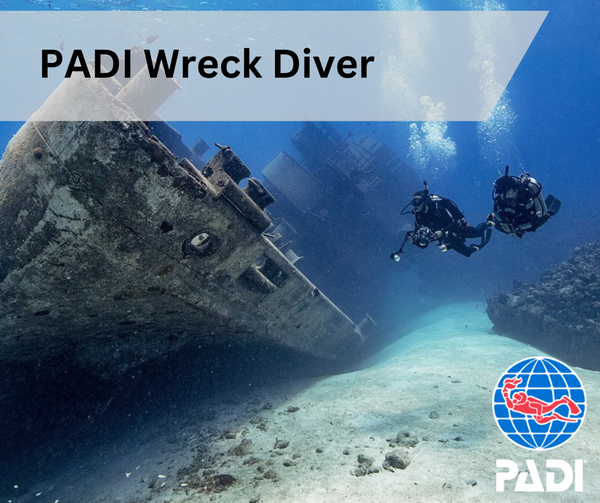 มาเป็นนักดำน้ำ PADI Wreck ที่เกาะเต่า ประเทศไทย
