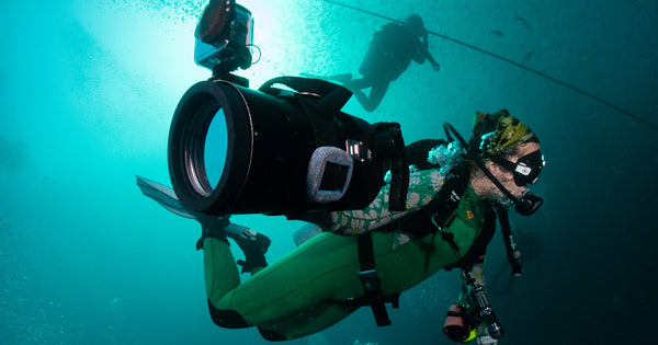 PADI female Professional Videographer Koh Tao