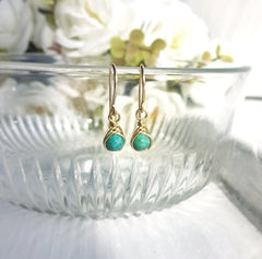 Turquoise Dangle Earrings