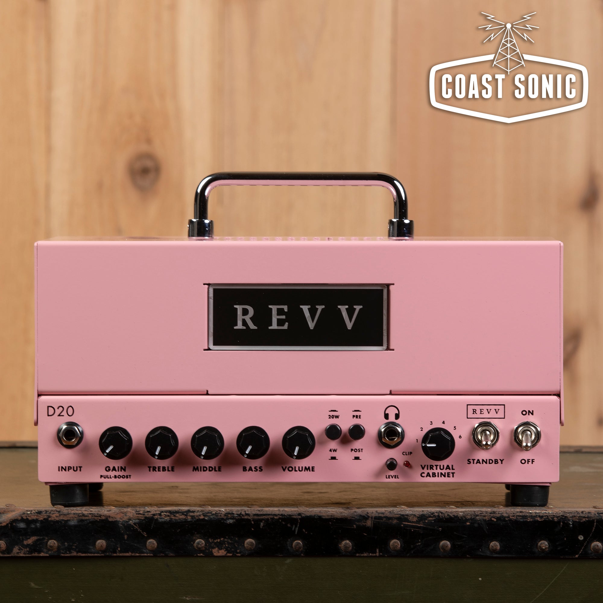 REVV D20 Lunchbox Amplifiers [Shell Pink] | sport-u.com