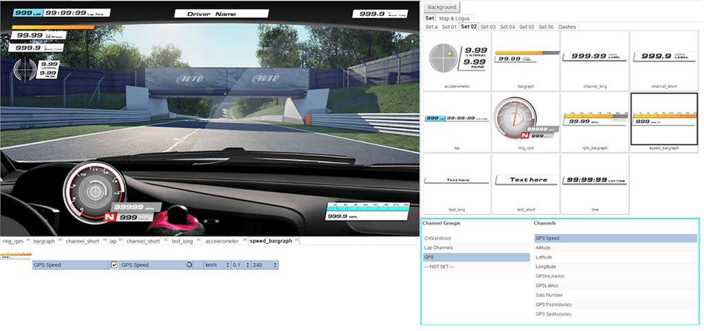 AiM RaceStudio3 powerful race video editing software for SmartyCam 3 Sport