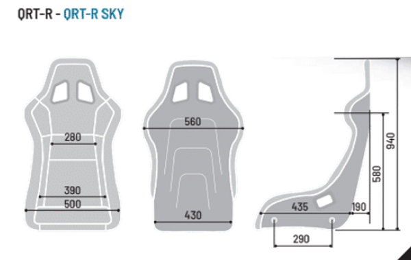 QRT-R Seat Chart